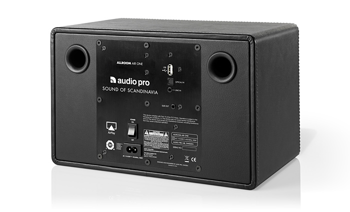 Audio Pro Allroom Air One back