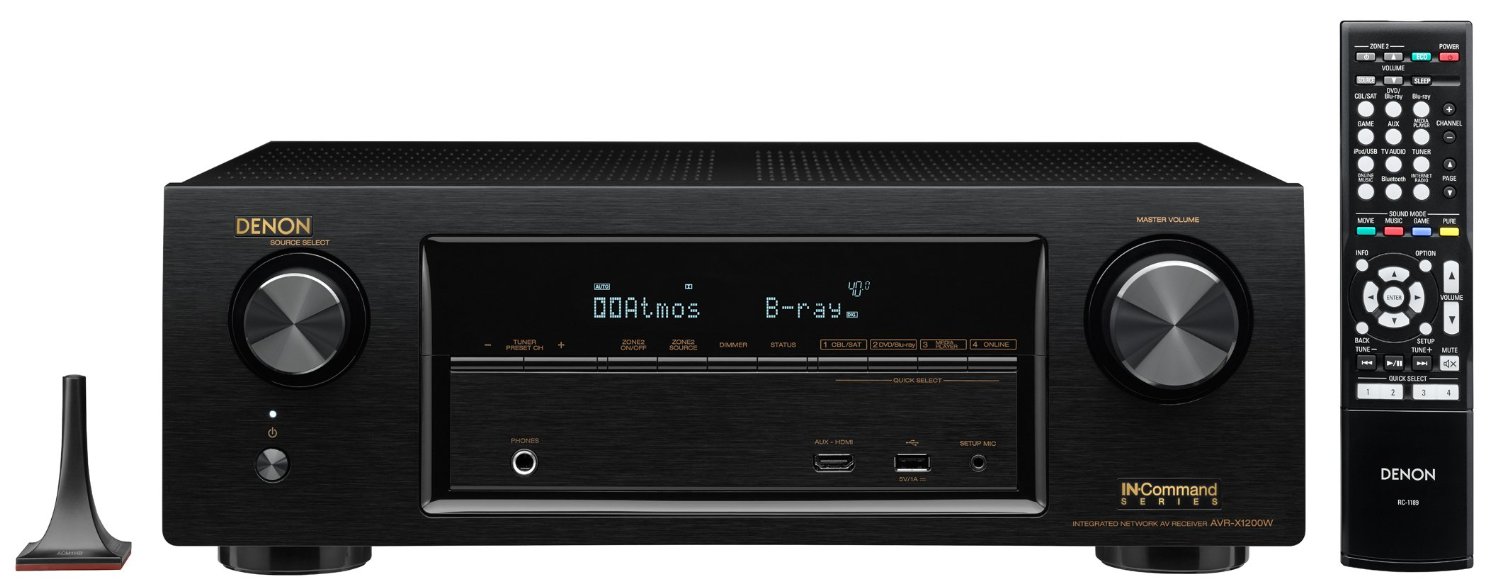 Denon AVR-X1200W front