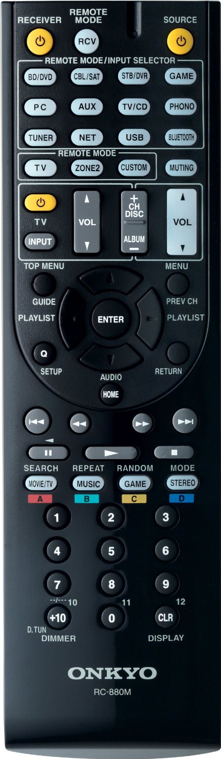 Onkyo TX-NR636 remote control