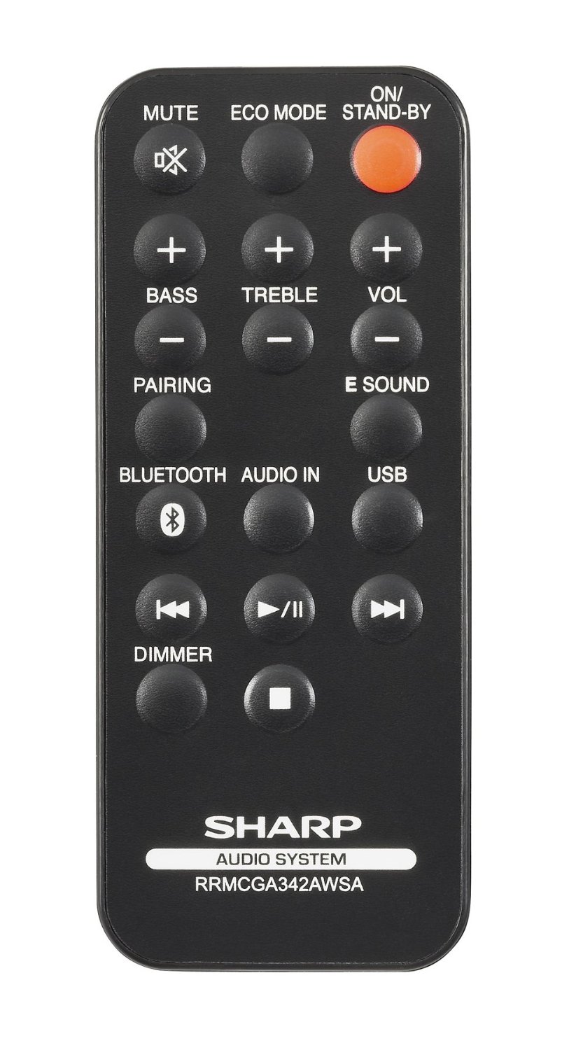 Sharp GX-BT7 remote control